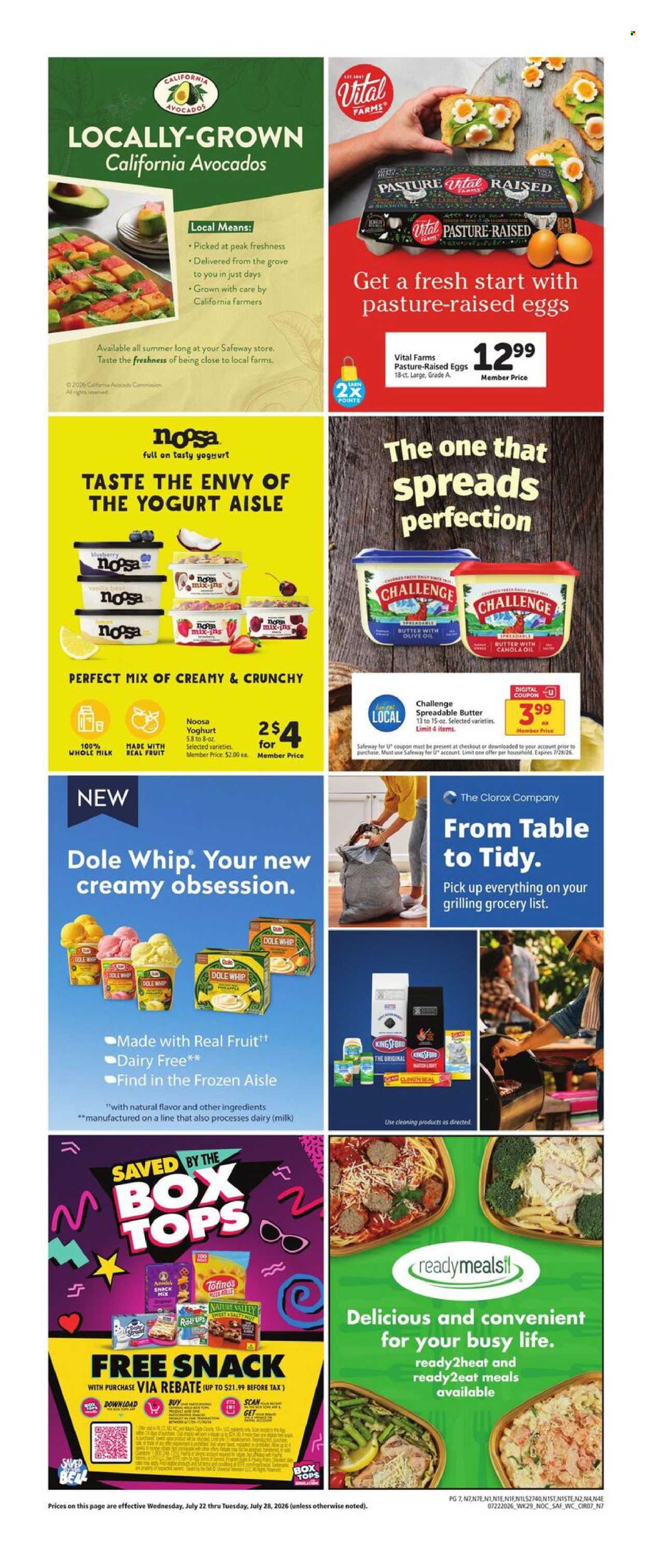 Safeway ad  - 07.22.2026 - 07.28.2026. Page 7