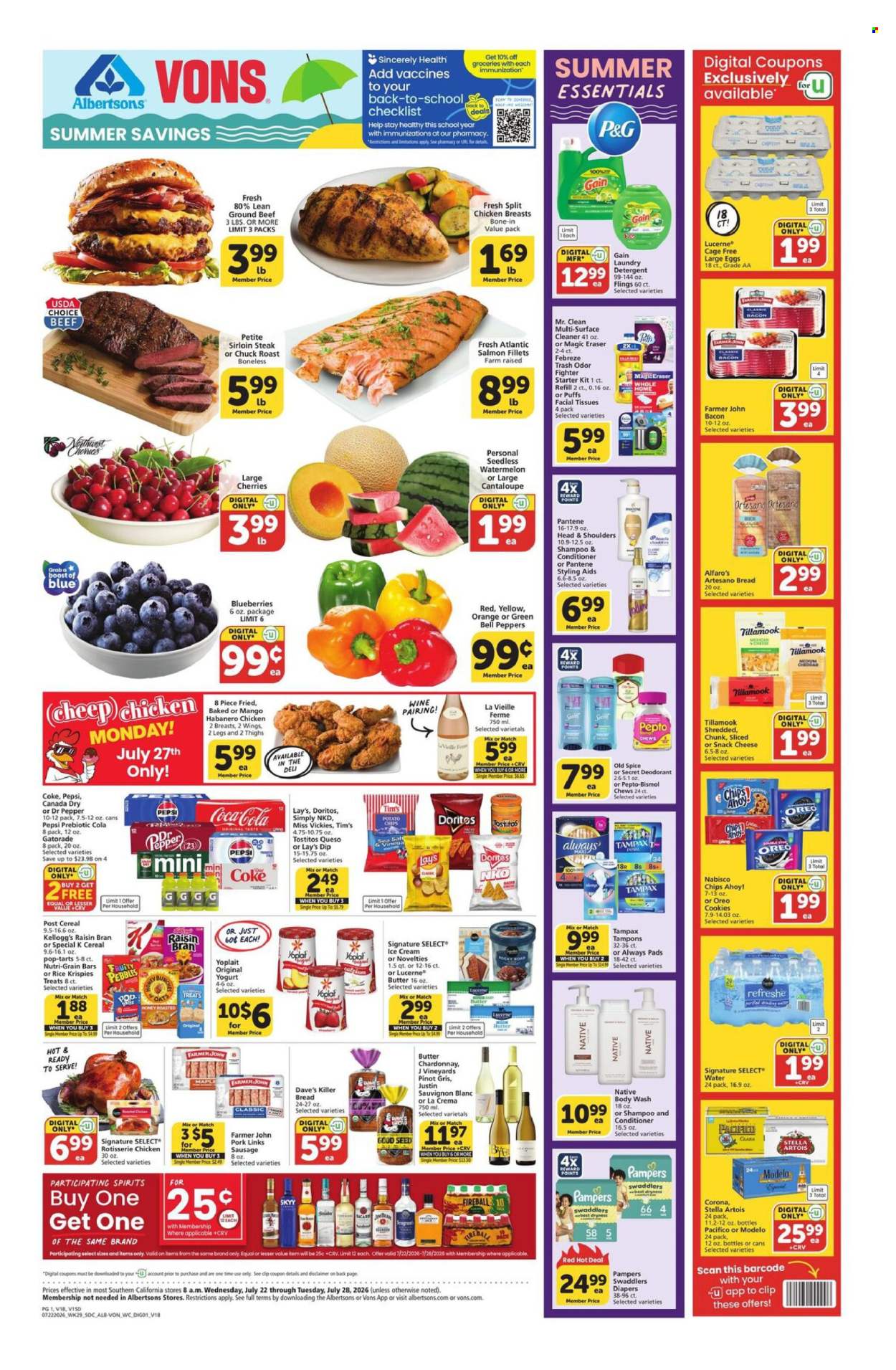 Albertsons ad  - 07.22.2026 - 07.28.2026. Page 1