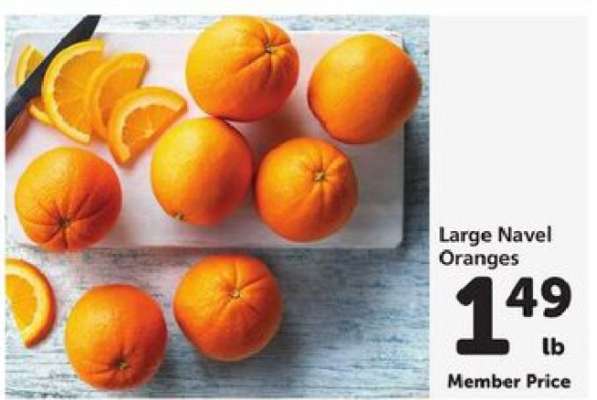 Large Navel Oranges
