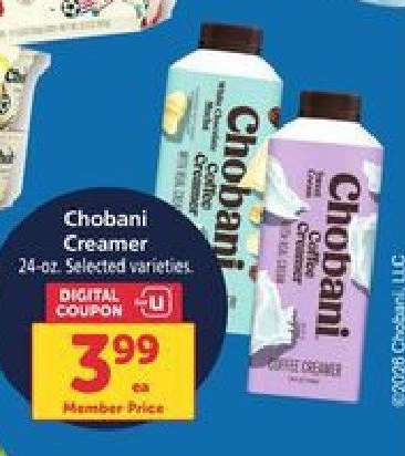 Chobani Creamer
