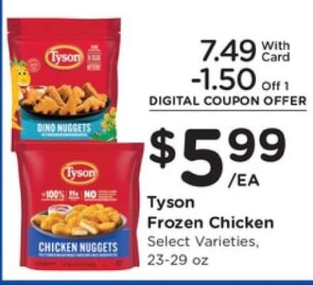 Tyson Frozen Chicken