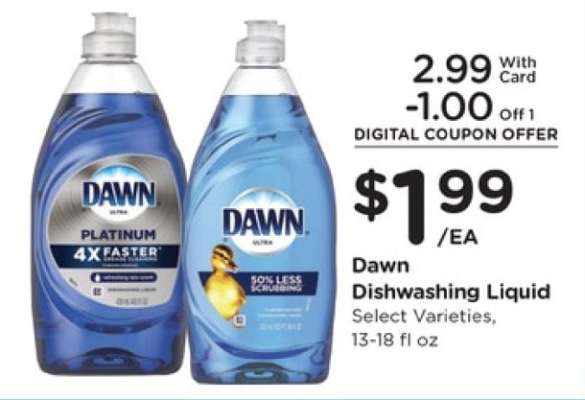 Dawn Dishwashing Liquid