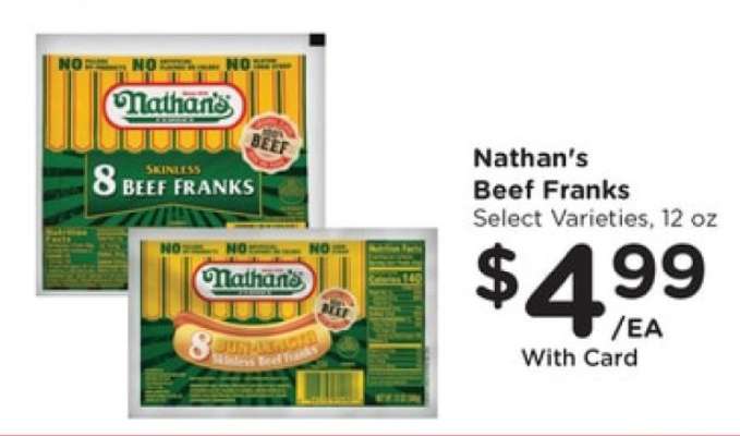 Nathan's Beef Franks