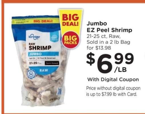 Jumbo EZ Peel Shrimp
