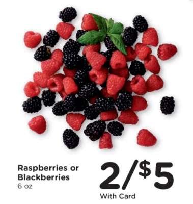 Raspberries or Blackberries