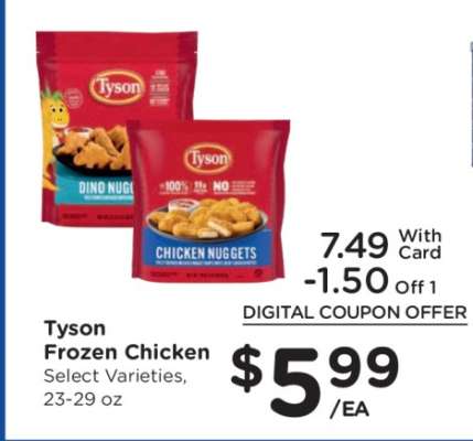Tyson Frozen Chicken