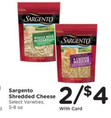 Sargento Shredded Cheese