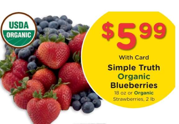 Simple Truth Organic Blueberries