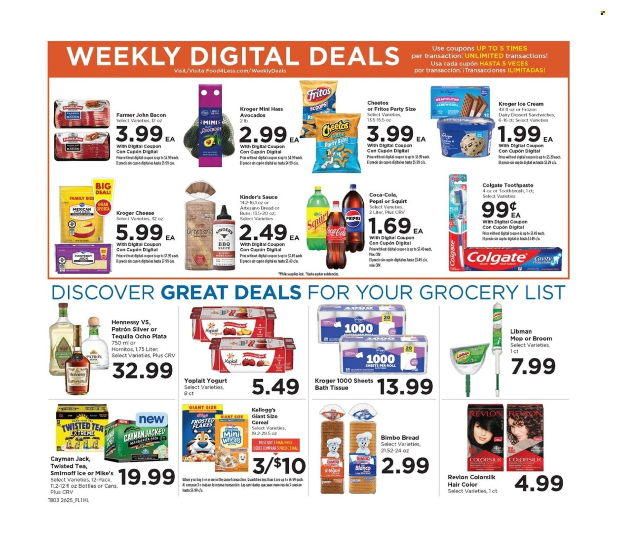 Food 4 Less ad  - 07.22.2026 - 07.28.2026. Page 3