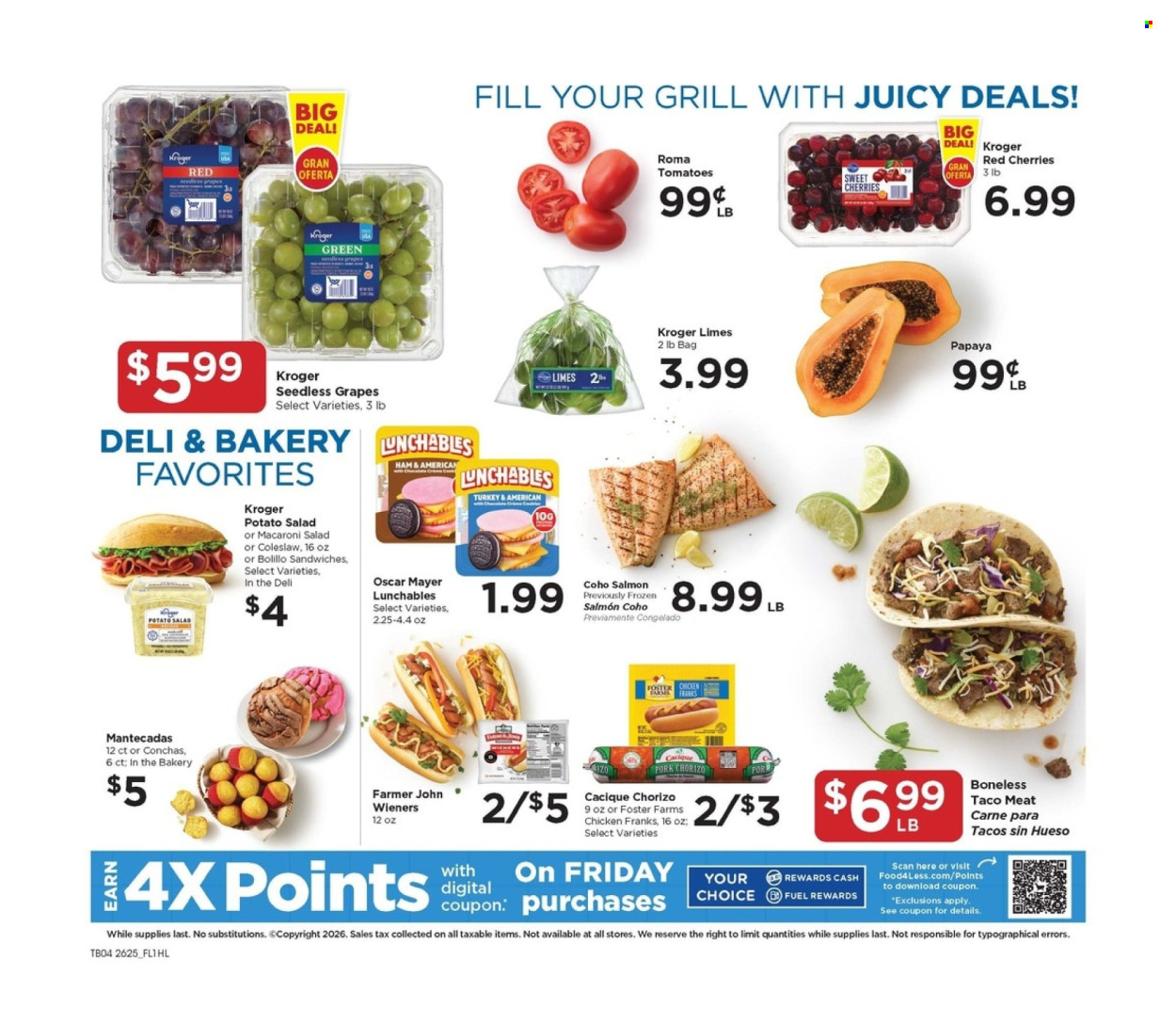 Food 4 Less ad  - 07.22.2026 - 07.28.2026. Page 4
