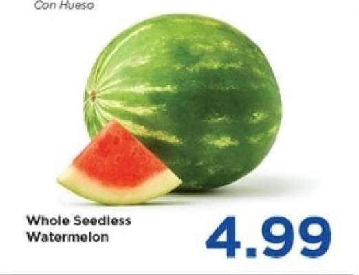Whole Seedless Watermelon