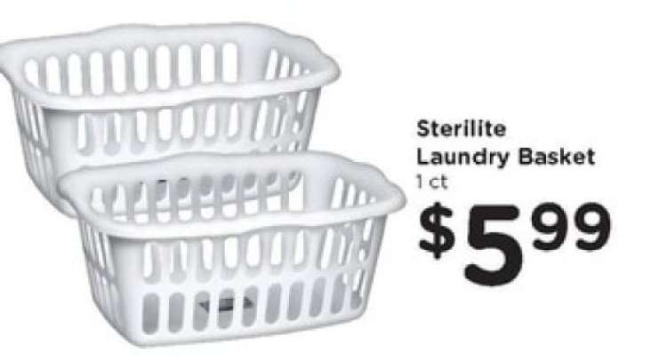Sterilite Laundry Basket*