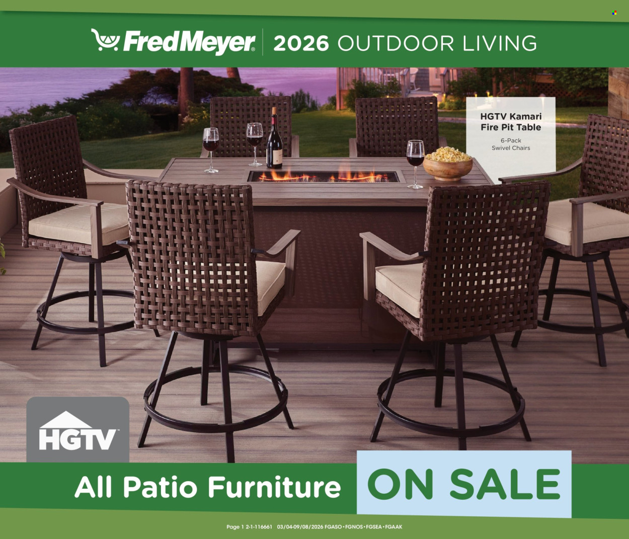 Fred Meyer ad  - 03.04.2026 - 09.08.2026. Page 1