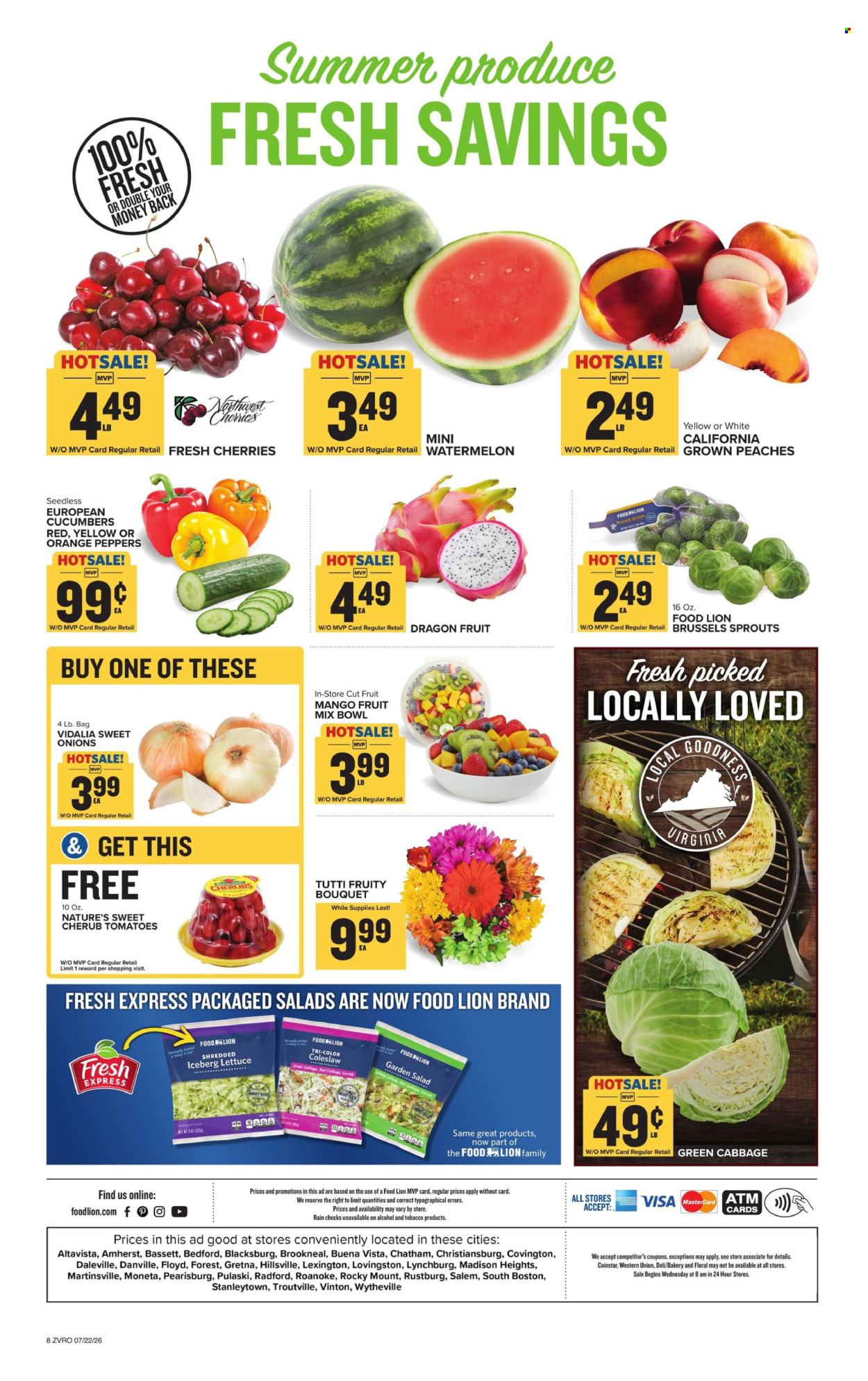 Food Lion ad  - 07.22.2026 - 07.28.2026. Page 2