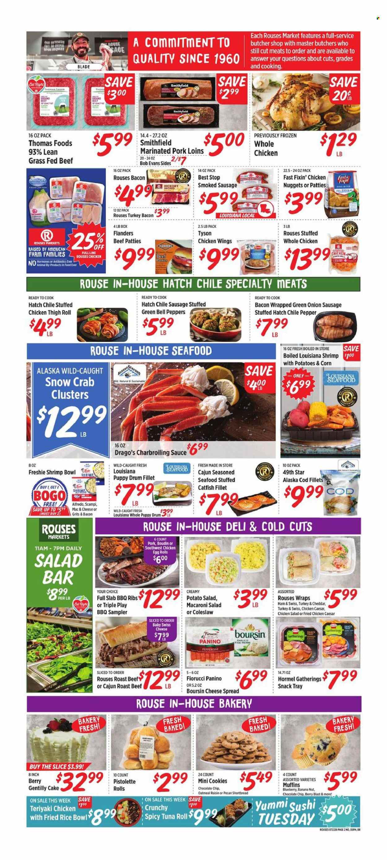 Rouses Markets ad  - 07.22.2026 - 07.29.2026. Page 6