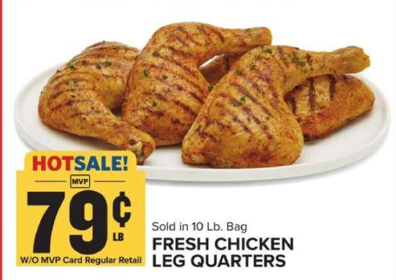 Fresh Chicken Leg Quarters