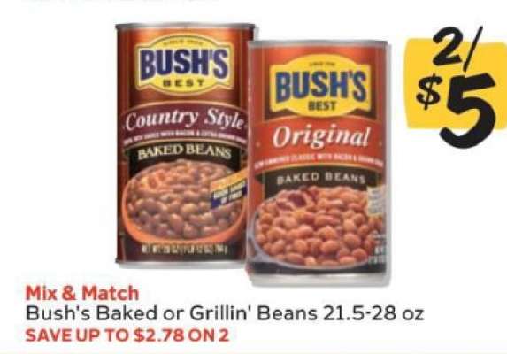 Bush's Baked or Grillin' Beans