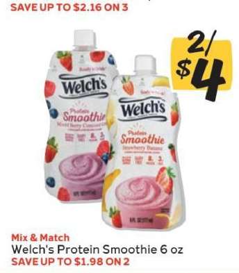 Welch's Protein Smoothie 6 oz