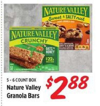 Nature Valley Granola Bars