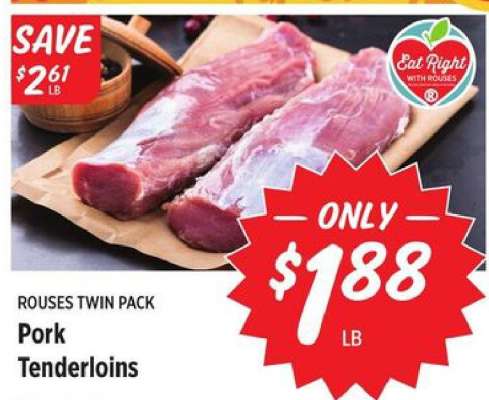 ROUSES TWIN PACK Pork Tenderloins