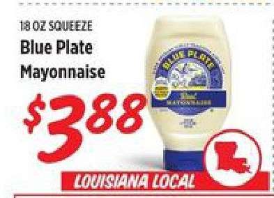 Blue Plate Mayonnaise