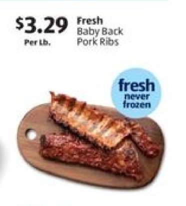 Fresh Baby Back Pork Ribs