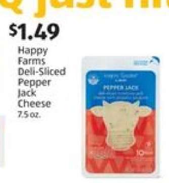 Happy Farms Deli-Sliced Pepper Jack Cheese