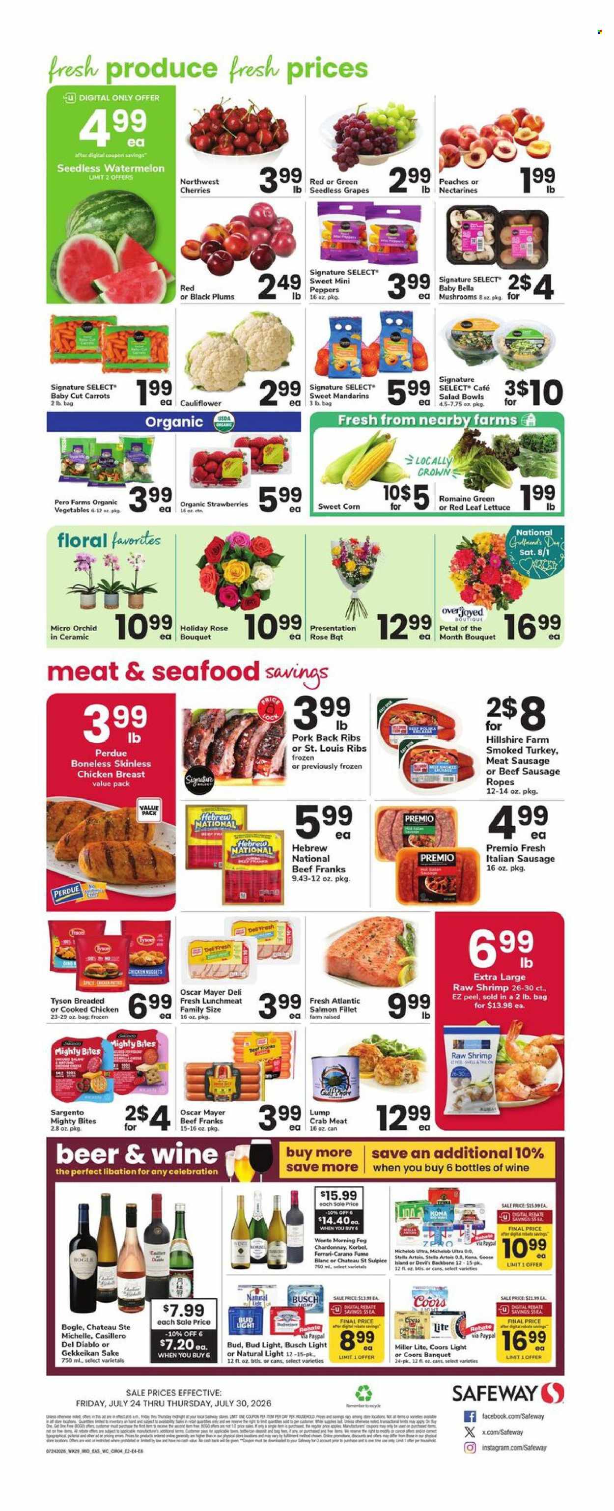 Safeway ad  - 07.24.2026 - 07.30.2026. Page 4