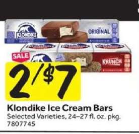 Klondike Ice Cream Bars