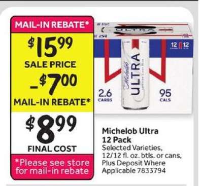 Michelob Ultra 12 Pack