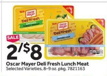 Oscar Mayer Deli Fresh Lunch Meat