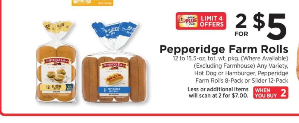 Pepperidge Farm Rolls