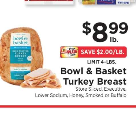 Bowl & Basket Turkey Breast