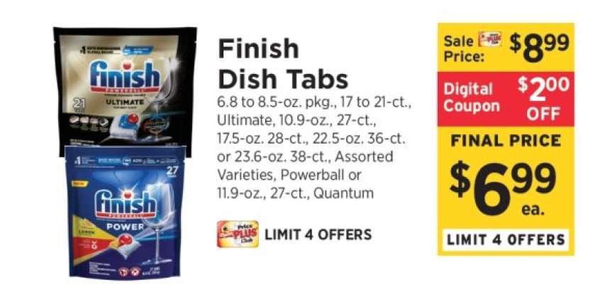 Finish Dish Tabs