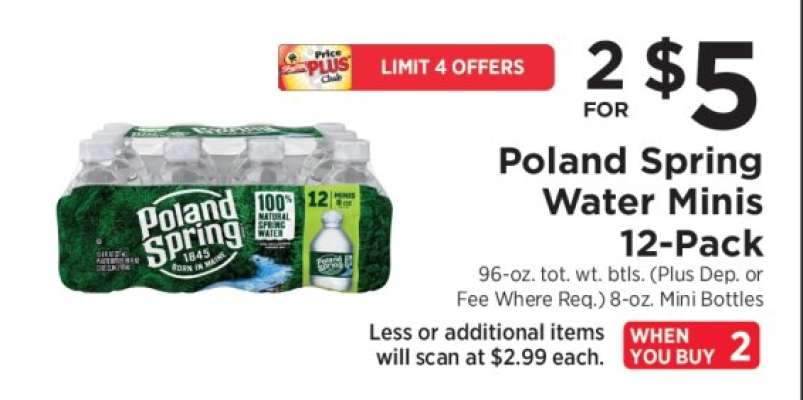 Poland Spring Water Minis 12-Pack
