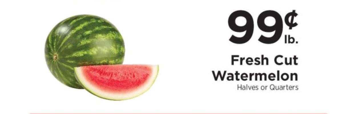Fresh Cut Watermelon