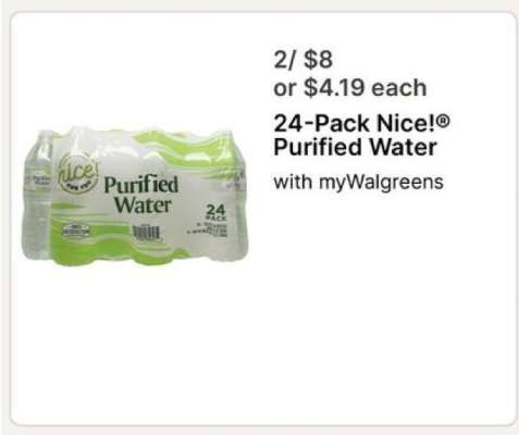 24-Pack Nice!® Purified Water