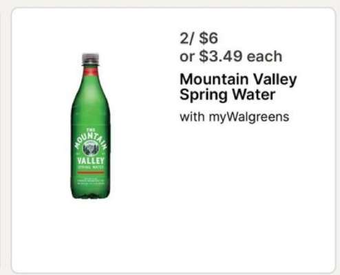 Mountain Valley Spring Water
