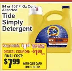 Tide Simply Detergent
