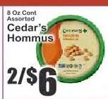Cedar's Hommus