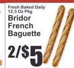 Bridor French Baguette