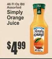 Simply Orange Juice