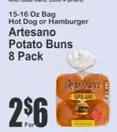 Artesano Potato Buns