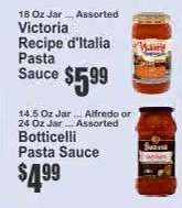 Botticelli Pasta Sauce
