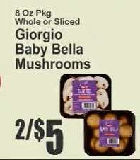 Giorgio Baby Bella Mushrooms