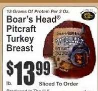 Boar's Head Pitcraft Turkey Breast