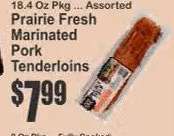 Prairie Fresh Marinated Pork Tenderloins