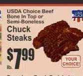 Chuck Steaks