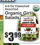Organic Girl Salads