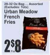 Urban Meadow French Fries